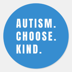 autisme kies soort Stickers Labels modern