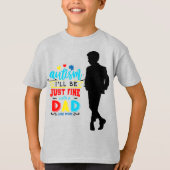 Autisme - Kinderen Basic T-Shirt (Voorkant)
