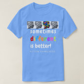 autisme kleurig soms is verschil de beste keuze t-shirt (Design voorkant)
