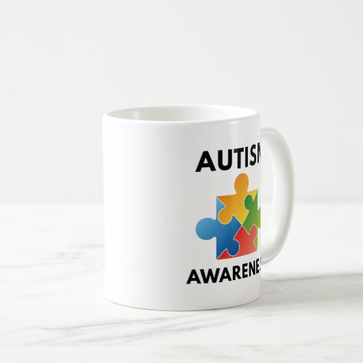 Autisme Koffiemok (Voorkant rechts)