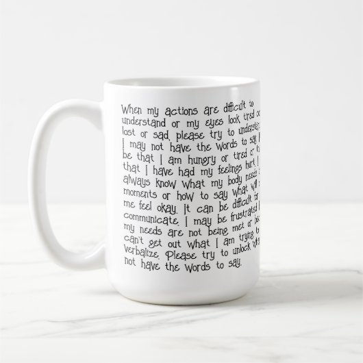 Autisme Koffiemok (Links)