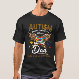 Autisme komt niet handboek, maar een pap die nog n t-shirt