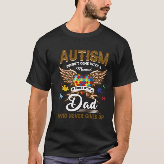 Autisme komt niet handboek, maar een pap die nog n t-shirt (Voorkant)