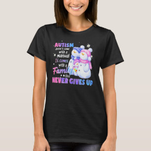 Autisme Komt Niet Met Een Handleiding Het Komt Met T-shirt
