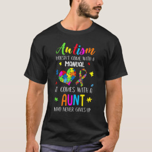 Autisme Komt Niet Met Een Handleiding Inspirerend T-shirt