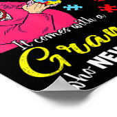 Autisme komt niet met een handmatige oma die nog n poster (Hoek)