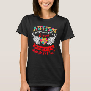 Autisme Komt Niet Met Handleiding Komt Met Hart O T-shirt