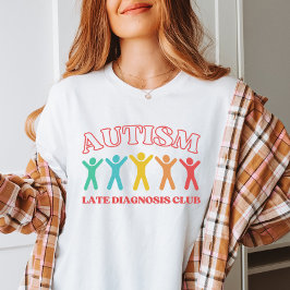 Autisme Late Diagnosis Club, Grappige Neurodiversi T-shirt