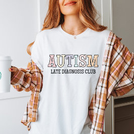 Autisme Late Diagnosis Club, Neurodiversiteit, Aut T-shirt