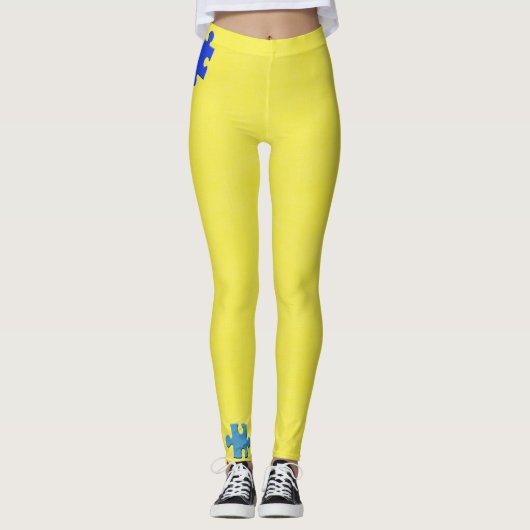 Autisme-Leggings Leggings (Voorkant)