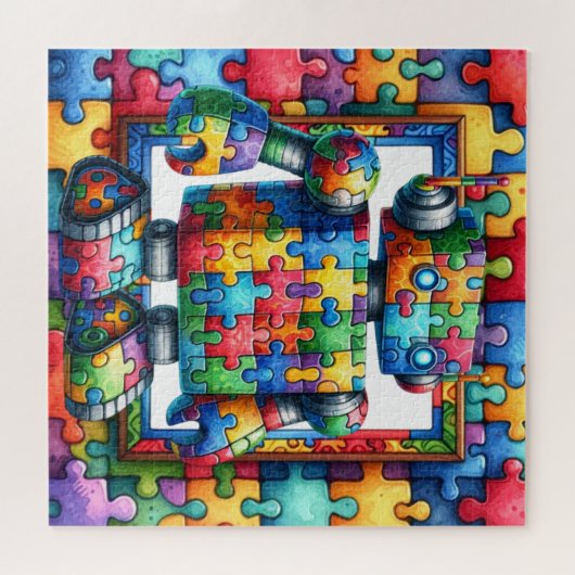 Autisme Legpuzzel (Horizontaal)