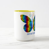 Autisme Leraar Cadeaubeker 15 oz Mok (Center)