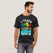 Autisme Leraar Speciaal Onderwijs Waardering T-shirt (Voorkant volledig)