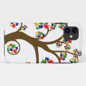 Autisme Levensboom iPhone Hoesje (Achterkant (horizontaal))