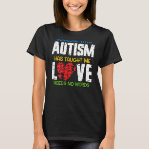 Autisme Liefde Autisme Bewustzijn Maand Steun Auti T-shirt