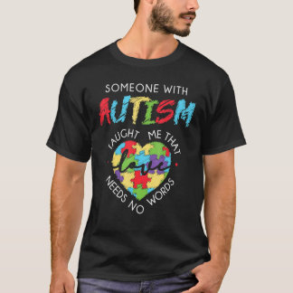 Autisme Liefde Heeft Geen Woorden T-shirt
