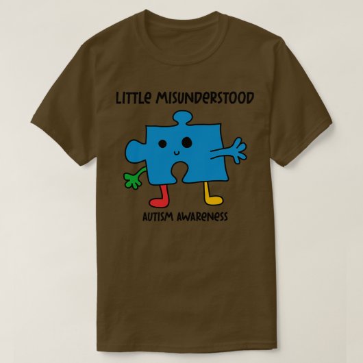 Autisme Little Misbegreep 2 T-shirt (Design voorkant)
