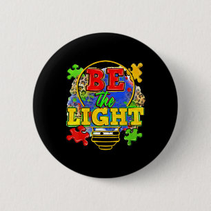 Autisme maand Wereld Autisme Bewustzijnsdag 2025 1 Ronde Button 5,7 Cm