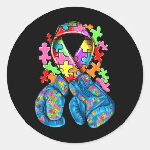 Autisme Maand Wereld Autisme Bewustzijnsdag 2025 7 Ronde Sticker