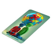 Autisme - Maat: 4" x 6" magneet (Linkerzijde)