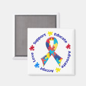 Autisme Magneet (Voorkant / Achterkant)