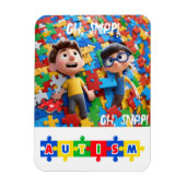 Autisme Magneet (Verticaal)