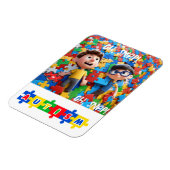 Autisme Magneet (Linkerzijde)