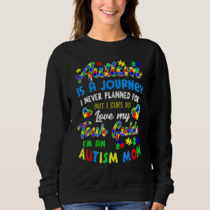 Autisme Mam Autism Awareness Autism is een reis 1 Trui