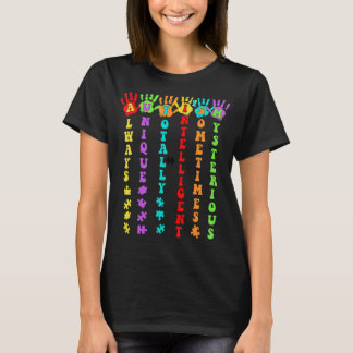 Autisme Mam Autism Awareness Autistic Kinderen Tod T-shirt