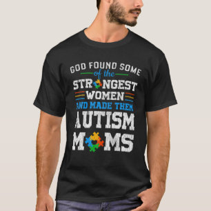 Autisme Mam De sterkste Kind van de Zoon Autist A T-shirt