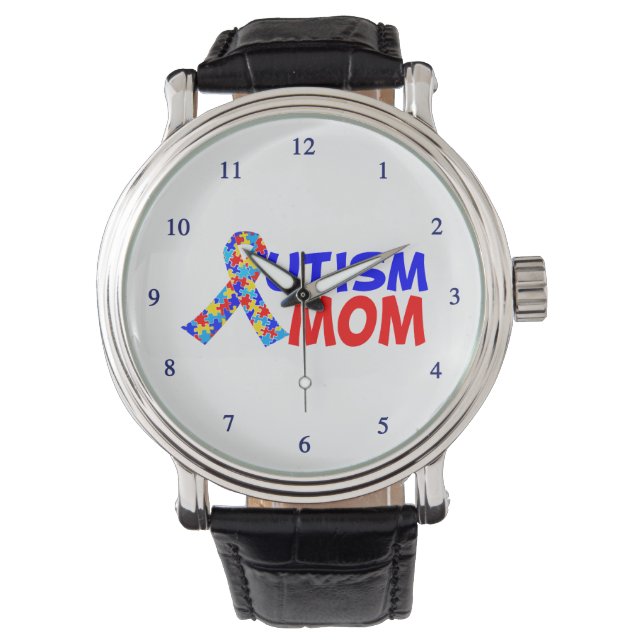 Autisme Mam Horloge (Voorkant)