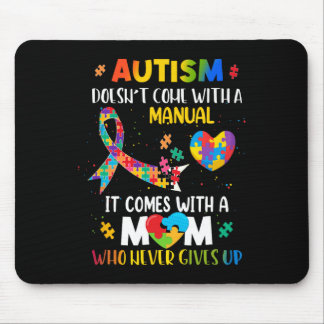 Autisme mam komt niet met een handboek vrouwensaut muismat