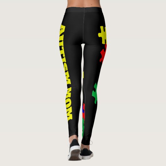Autisme mam - Leggings (Achterkant)