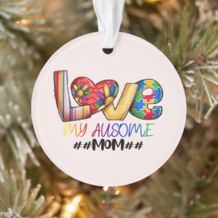Autisme Mam Ornament