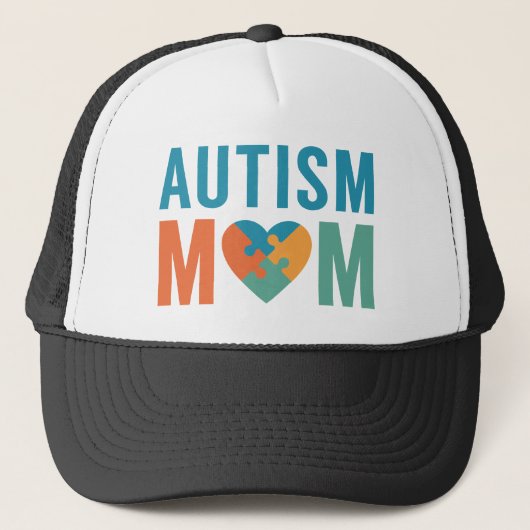 Autisme Mam Trucker Pet (Voorkant)