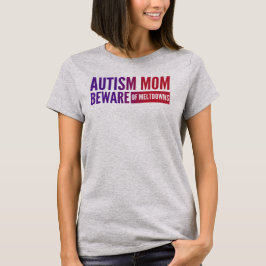 Autisme Mam - Vrouwen Basic T-Shirt