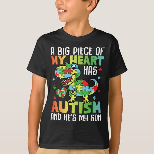 Autisme mama1 t-shirt (Voorkant)