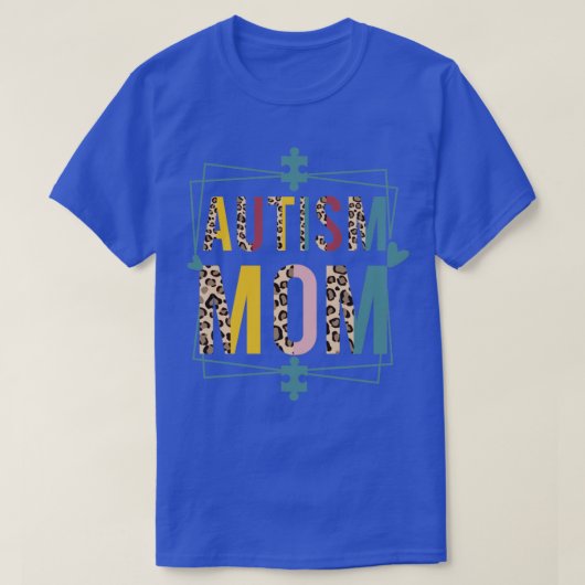 Autisme mama2 t-shirt (Design voorkant)