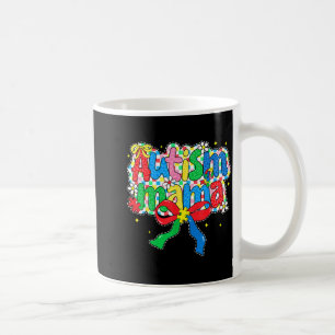 Autisme mama autisme bewustzijn dag coquette strik koffiemok