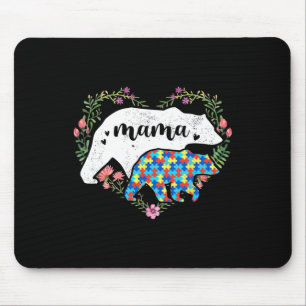 Autisme Mama Beer Mama Liefde Ondersteuning Kind A Muismat