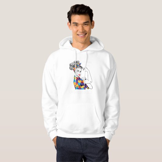 Autisme mama onbreekbaar hoodie (Voorkant volledig)