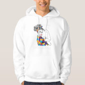 Autisme mama onbreekbaar hoodie (Voorkant)