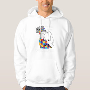 Autisme mama onbreekbaar hoodie