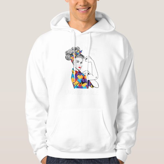 Autisme mama onbreekbaar hoodie (Voorkant)