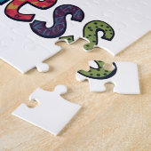 Autisme mama Puzzel Stuk Coquette Bow Ribbon Autis (Zijkant)