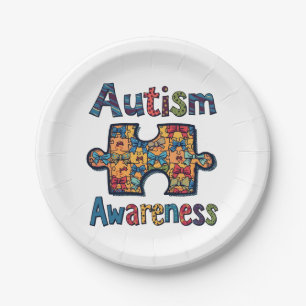 Autisme mama Puzzel Stuk Coquette Bow Ribbon Autis Papieren Bordje