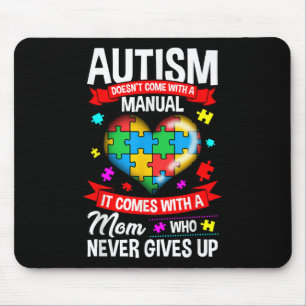 Autisme mama Shirt Vrouwen Autisme Shirten Mam Muismat