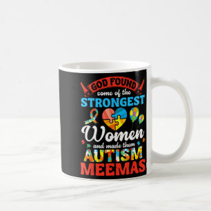 Autisme mama's god heeft enkele van de sterkste koffiemok