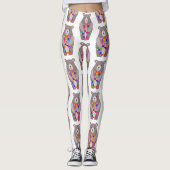 autisme mamma beer leggings (Voorkant)