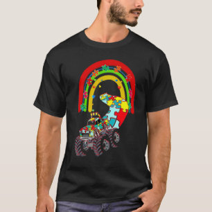 Autisme Mega Truck Liefdes Truck T-shirt